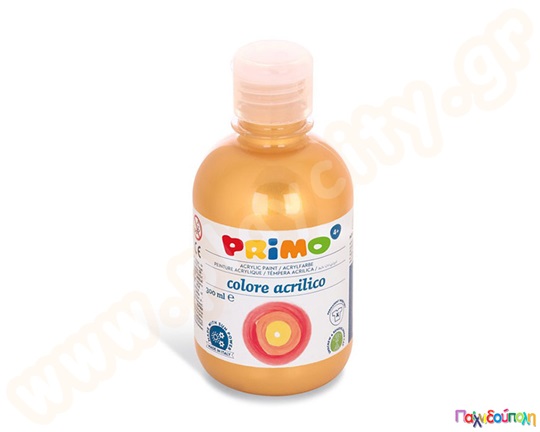 Ακρυλική τέμπερα χρυσή