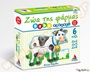 Εκπαιδευτικό Παιχνίδι Zώα Φάρμας (περιλαμβάνει 6 παζλ) Δεσύλλας