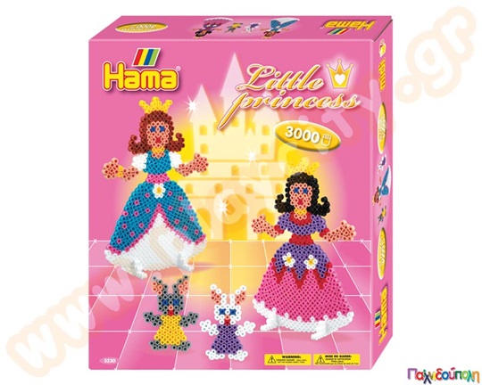 Σετ κατασκευών μικρή πριγκίπισσα με 3000 χάντρες 5 χιλ HAMA