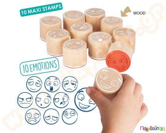 Maxi-Σφραγίδες έκφρασης-συναισθημάτων