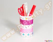 Κορδέλα αυτοκόλλητη με χρωματιστά στρας  Διακοσμητικές Κορδέλες