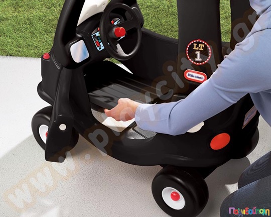 Πλαστικό αυτοκίνητο Ευχάριστο Ταξάκι Μαύρο Coupe Little Tikes