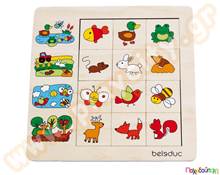 Παζλ ταξινόμησης, στο περιβάλλον  Ξύλινα Εκπαιδευτικά Παζλς