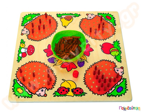 Εκπαιδευτικό Παιχνίδι Σκαντζοχοιράκια