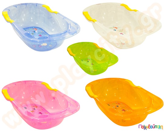 Βρεφική Διάφανη Μπανιέρα