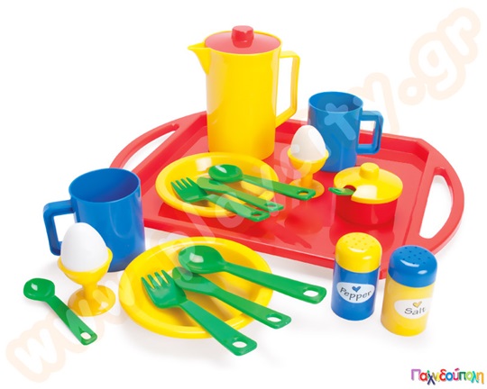 Πρωινό με δίσκο 23 τεμάχια