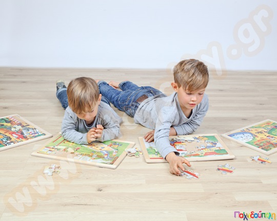 Παζλ με πλαίσιο ο ζωολογικός κήπος