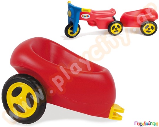 Trailer για Πλαστική Τρίκυκλη Μοτοσυκλέτα