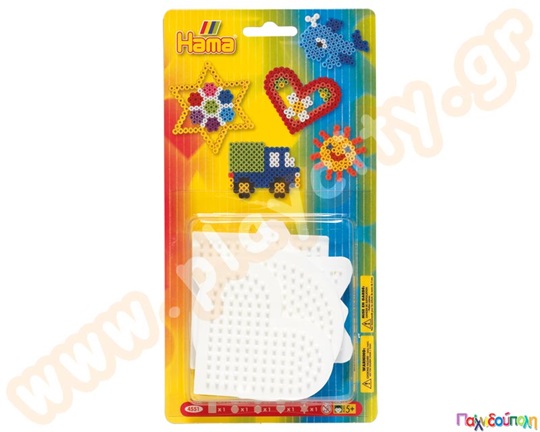 Σετ 5 κάδρα δημιουργίας με σχήματα για χάντρες 5 mm HAMA