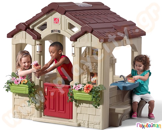 Παιδικό Σπιτάκι με Τζάκι Step2