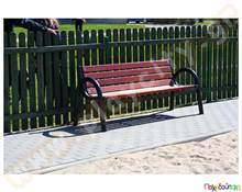 Παγκάκι με Πλάτη  Εξοπλισμός Πόλης - Παγκάκια - Κάδοι