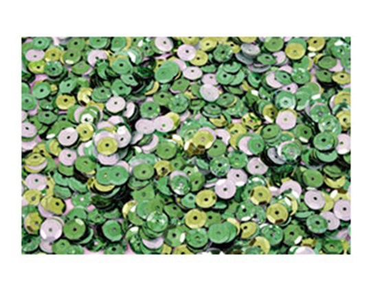 Πούλιες (6) mm αποχρώσεις πράσινου