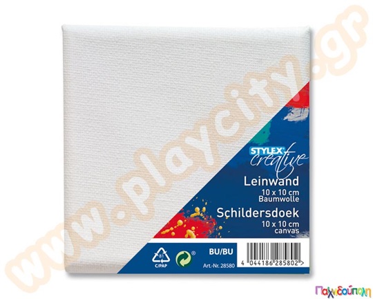 Καμβάς ζωγραφικής σε τελάρο 10x10 εκ.