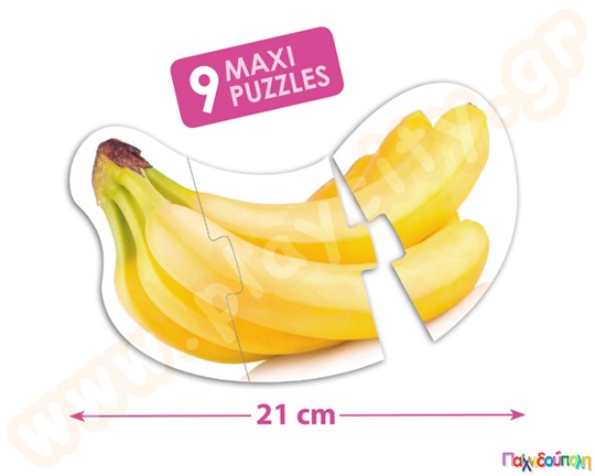 Baby Puzzles - Υγιεινά φαγητά