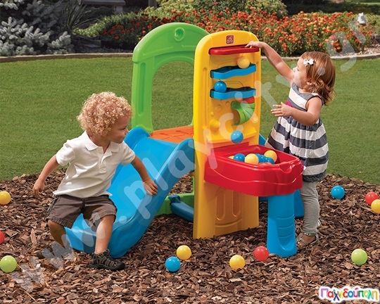 Αναρριχητής και Τσουλήθρα Μπαλοχαμός Step2