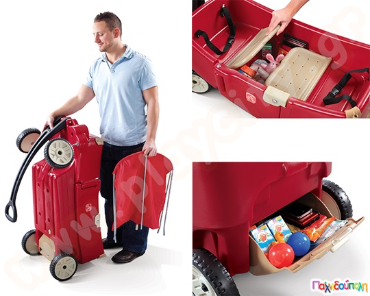 Άμαξα με τέντα Step2