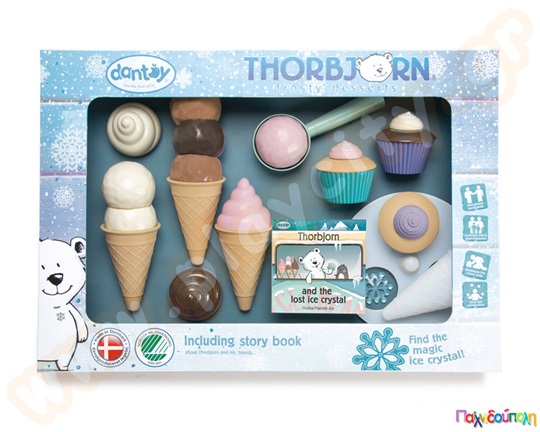 Σετ παγωτού με 26 τεμάχια