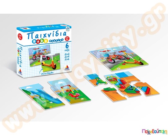 Εκπαιδευτικό Παιχνίδι Παιχνίδια (περιλαμβάνει 6 παζλ) Δεσύλλας