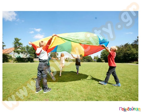 Αλεξίπτωτο Γυμναστικής-Ψυχοκινητικής διαμέτρου 175 εκ. με 8 λαβές