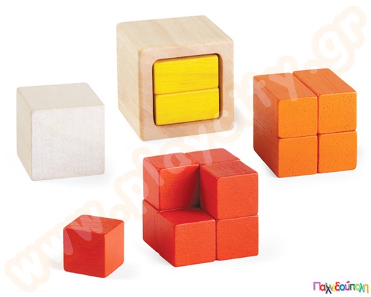 Κλάσματα με Κύβους Plan Toys