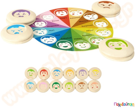 Παιχνίδι Μνήμης με Συναισθήματα Plan Toys