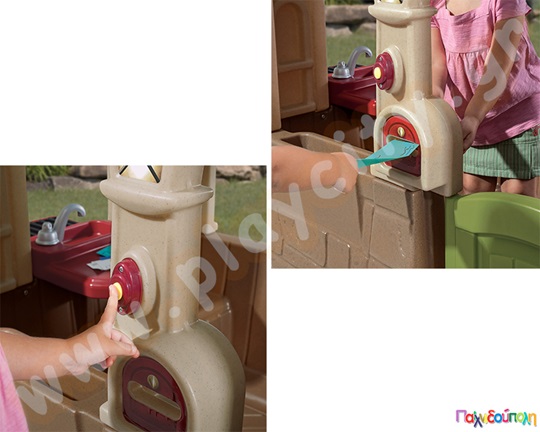 Παιδικό Σπιτάκι με Ψησταριά Step2