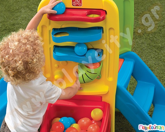 Αναρριχητής και Τσουλήθρα Μπαλοχαμός Step2