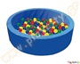 Πισίνα για μπαλάκια στρόγγυλη (120x10x38) εκ.