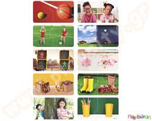 Παιχνίδι με αντίθετα - Καθημερινές συνήθειες  Εκπαιδευτικά Παιχνίδια Λεπτής Κινητικότητας