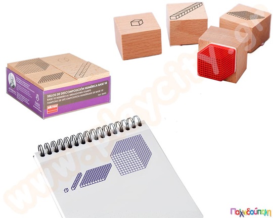 Σφραγίδες με κύβους μέτρησης