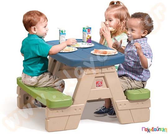 Τραπέζι Εξοχής με Ομπρέλα Sit n Play Step2