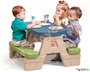 Τραπέζι Εξοχής με Ομπρέλα Sit n Play Step2