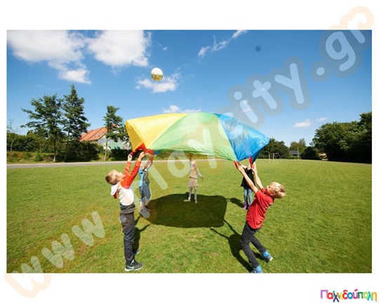 Αλεξίπτωτο Γυμναστικής-Ψυχοκινητικής διαμέτρου 175 εκ. με 8 λαβές