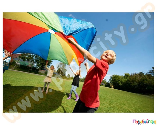 Αλεξίπτωτο Γυμναστικής-Ψυχοκινητικής διαμέτρου 500 εκ. με 12 λαβές