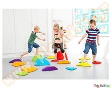 Βράχοι ισορροπίας Σετ 6 τεμάχια  Διαδρομές ισορροπίας