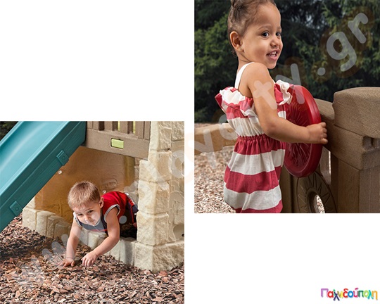 Σύστημα Παιδικής Χαράς Πύργος Δραστηριοτήτων Step2