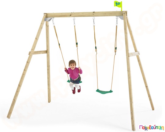 Ξύλινη Κούνια Forest Δύο Θέσεων TP Toys