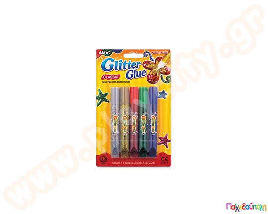 Χρυσόσκονη με κόλλα (5χ10,5) ml