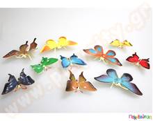 Πεταλούδες 10 τεμάχια  Ζωάκια Πλαστικά