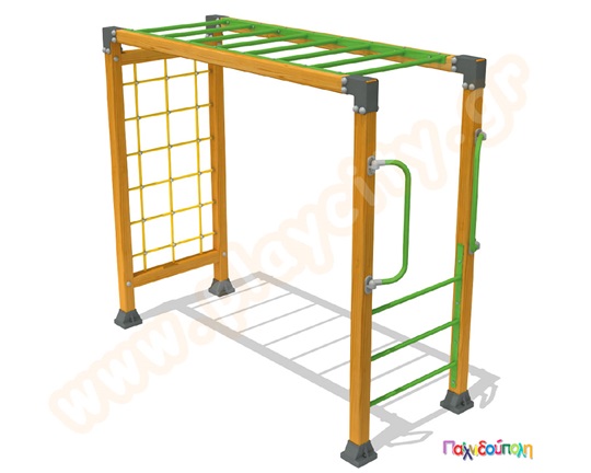 Αναρριχητής και οριζόντια κλίμακα