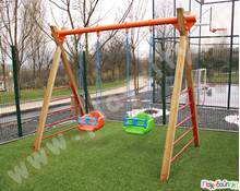 Κούνια δύο θέσεων ασφαλείας  Επαγγελματικές Κούνιες - Αμμοδόχοι