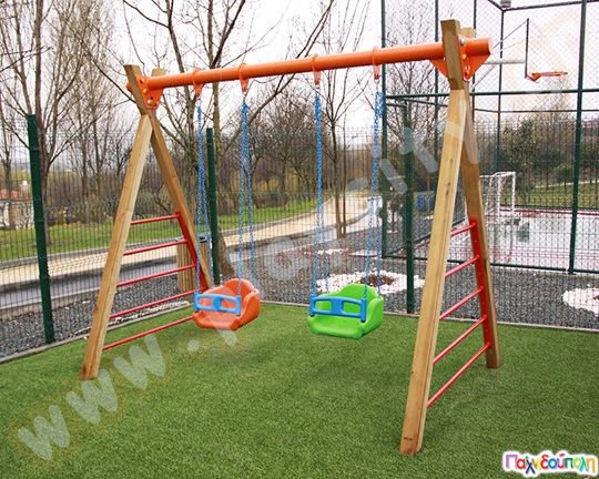 Κούνια δύο θέσεων ασφαλείας