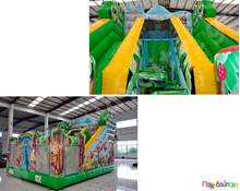 Φουσκωτό Παιχνίδι Πάρκο των Ζώων (με 1 blower)  Φουσκωτά Τσουλήθρες