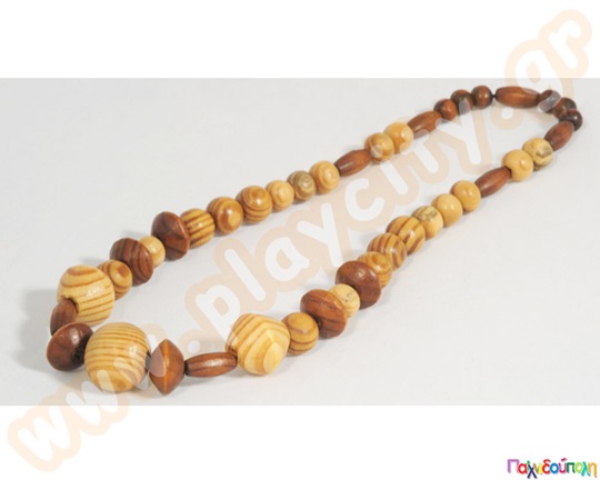 Ξύλινες χάντρες πεύκου