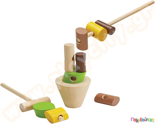 Παιχνίδι ισορροπίας με κορμούς Plan Toys