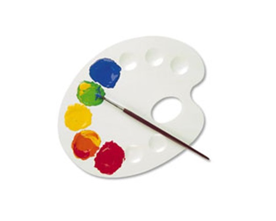 Παλέτα ζωγραφικής oval