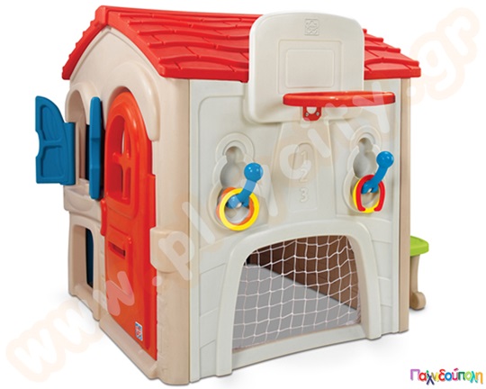 Παιδικό Σπιτάκι Πολλών Δραστηριοτήτων με Τσουλήθρα Grow n Up