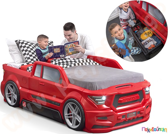 Παιδικό Κρεβάτι Super Αυτοκίνητο Step2