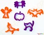 Σετ φόρμες πλαστελίνης Halloween