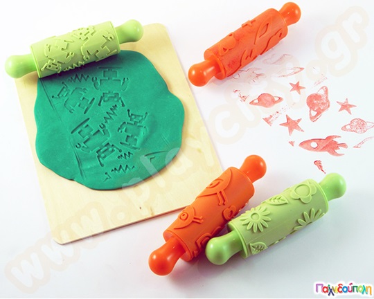 Πλάστες καουτσούκ για πλαστελίνη και χρώμα